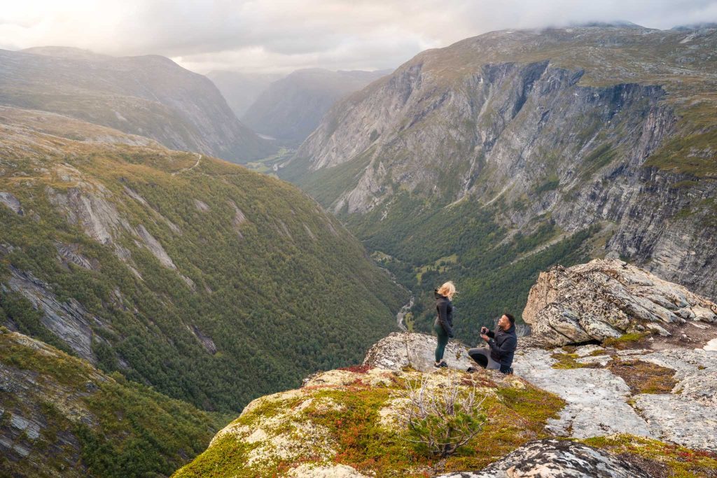 Huwelijksaanzoek, Noorwegen, Trouwen, trouwringen, uniek
